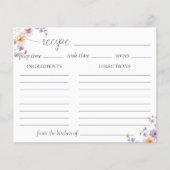 Wildblume für Wasserfarben (Vorderseite)