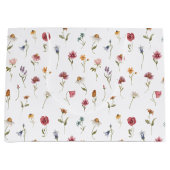 Wildblume für Wasserfarben Große Geschenktüte (Vorderseite)