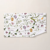 Wildblume Garden Blumenmuster Badhandtuch Set (Handtuch)