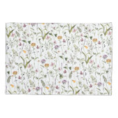 Wildblume Garden Blumenmuster Kissenbezug (Rückseite)
