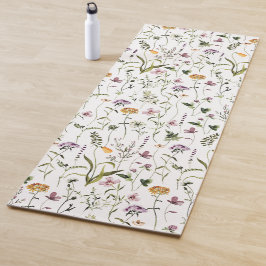 Wildblume Garden Blumenmuster Yogamatte