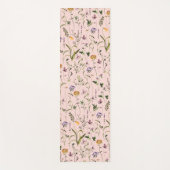 Wildblume Garden Blumenmuster Yogamatte (Vorderseite)