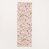 Wildblume Garden Blumenmuster Yogamatte (Rückseite)