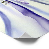 Wildblume Garden, Bridal Cascading Bouquet 2, Poster (Ecke)