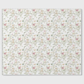 Wildblume Garden Butterfly Geschenkpapier (Flach)