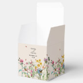 Wildblume Garden & Insekten Hochzeit Geschenkschachtel (Geöffnet)