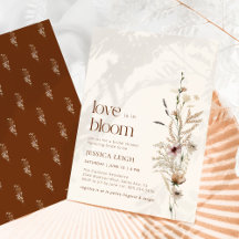 Wildblume Garden Liebe ist in Bloom Brautparty