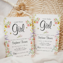 Wildblume Garden Party Kinderdusche