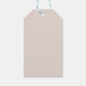 Wildblume Garden Party Vielen Dank für Ihre Unters Geschenkanhänger (Rückseite)