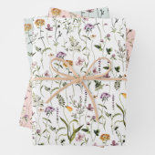Wildblume Garden Pattern Geschenkpapier Set (Beispiel)