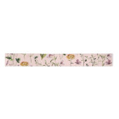 Wildblume Garden Pattern Satinband (Vorderseite)