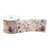 Wildblume Garden Pattern Satinband (Spule)
