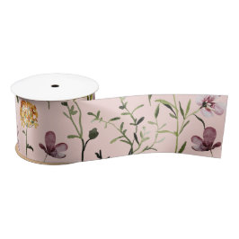 Wildblume Garden Pattern Satinband