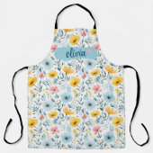 Wildblume Garden Pattern Schürze (Vorderseite)