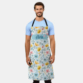 Wildblume Garden Pattern Schürze (Getragen)
