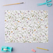 Wildblume Garden Pattern Seidenpapier (Basteln)