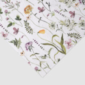 Wildblume Garden Pattern Seidenpapier (Detail)