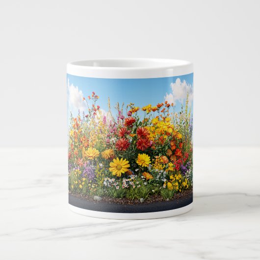 Wildblume Garden Spezialität Tasse (Vorderseite)
