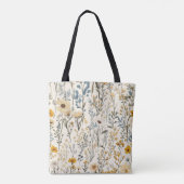 Wildblume Garden Tasche (Rückseite)