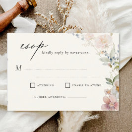 Wildblume Garden Wedding UAWG Einladung