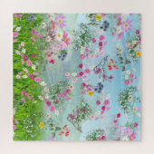 Wildblume Garten unter dem Sonnenschein Puzzle (Horizontal)