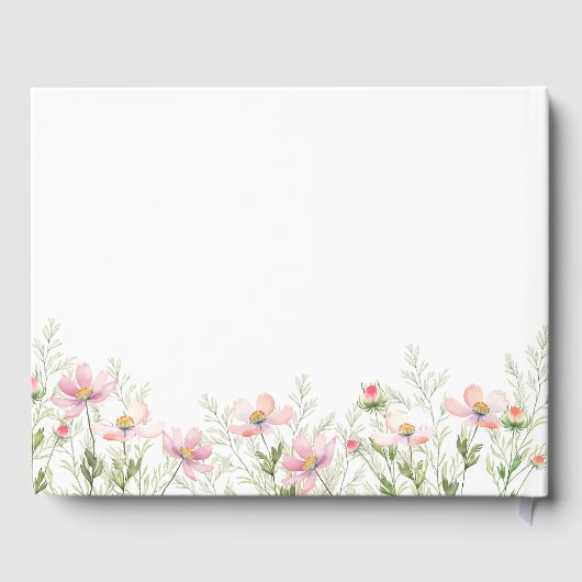 Wildblume Gästebuch (Rückseite)