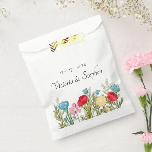 Wildblume Gastgeschenk Hochzeit Bags Geschenktütchen (Versiegelt)