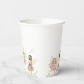 Wildblume Geburtstag Pappbecher (Links)