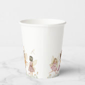 Wildblume Geburtstag Pappbecher (Rechts)