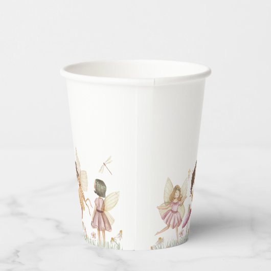 Wildblume Geburtstag Pappbecher (Rechts)