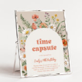 Wildblume Geburtstag Zeitkapsel Zeichen