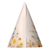 Wildblume Geburtstagspartei Partyhütchen (Rückseite)