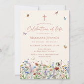 Wildblume-Gedenkfeier Einladung (Vorderseite)