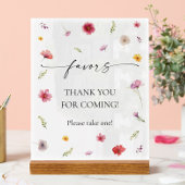 Wildblume Gefallen Acrylschild