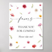 Wildblume Gefallen Poster (Vorne)