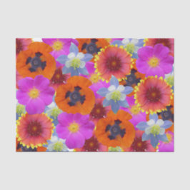 Wildblume-Gemisch Seidenpapier