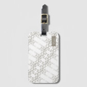 Wildblume Gepäckanhänger (Vorderseite Vertikal)