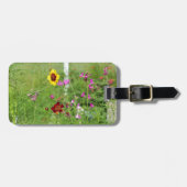 Wildblume Gepäckanhänger (Vorderseite horizontal)