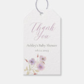 Wildblume Geschenkanhänger (Vorderseite)