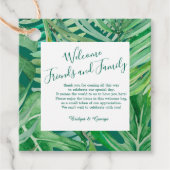 Wildblume Geschenkanhänger (Vorderseite)