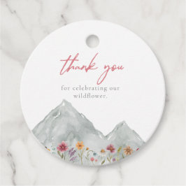 Wildblume Geschenkanhänger