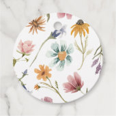 Wildblume Geschenkanhänger (Rückseite)