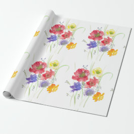 Wildblume Geschenkpapier