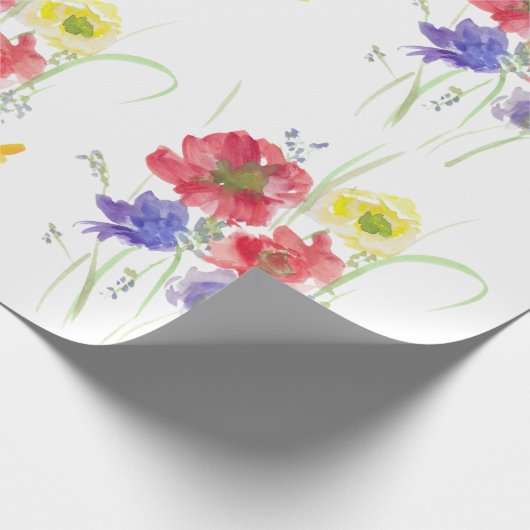 Wildblume Geschenkpapier (Ecke)