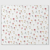 Wildblume Geschenkpapier (Flach)