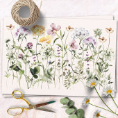 Wildblume Geschenkpapier Set