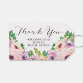 Wildblume-Geschenktasten Geschenkanhänger (Vorderseite (Horizontal))