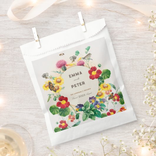 Wildblume Geschenktütchen (Ausgeschnitten)