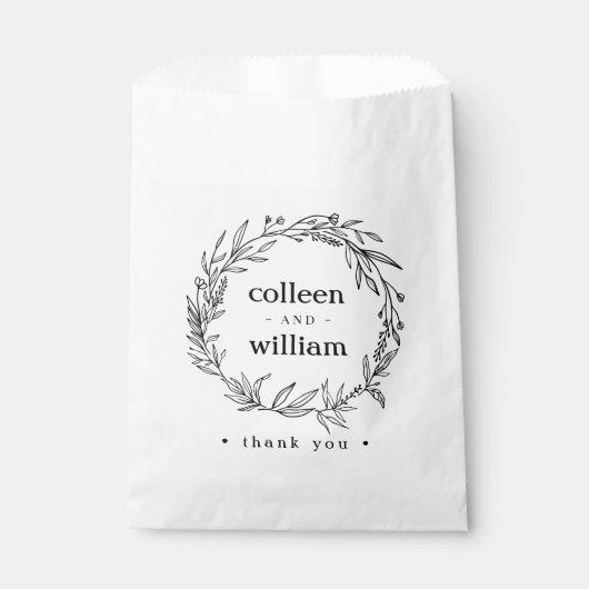 Wildblume Geschenktütchen (Vorderseite)