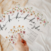 Wildblume Geschlecht offenbart Einladung